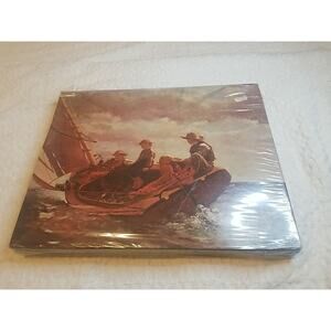 Vintage Another View Breezing Up Jigsaw Puzzle 1000 Piece C R Gibson 1977 JP1011